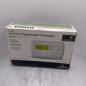 NIB Emerson 1F80-361 Digital 5/1/1 Day Programmable Thermostat 80 Series "C" - Picture 1 of 4