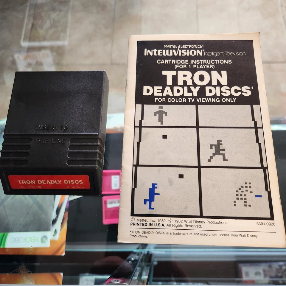 Tron Deadly Discs [With Manual] (Intellivision, 1982) , Cartridge Only - Image 1 of 1