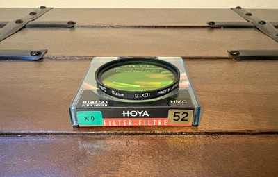 Open Box! Hoya 52mm Yellow Green Multi Coated Glass Filter (X0) - Image 1 of 4