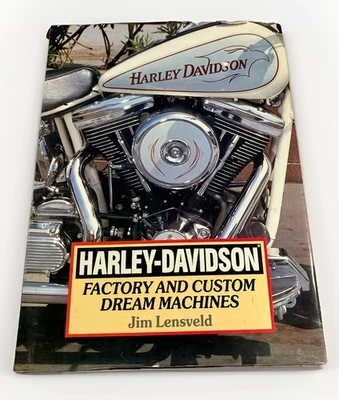 Harley Davidson by Lensveld, Jim Hardback Book Fast Free Shipping Foto 1 de 4