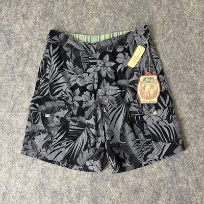 Pantalones cortos de natación Tommy Bahama Elephant para hombre medianos florales Board Patrol nuevos con etiquetas Foto 1 de 4