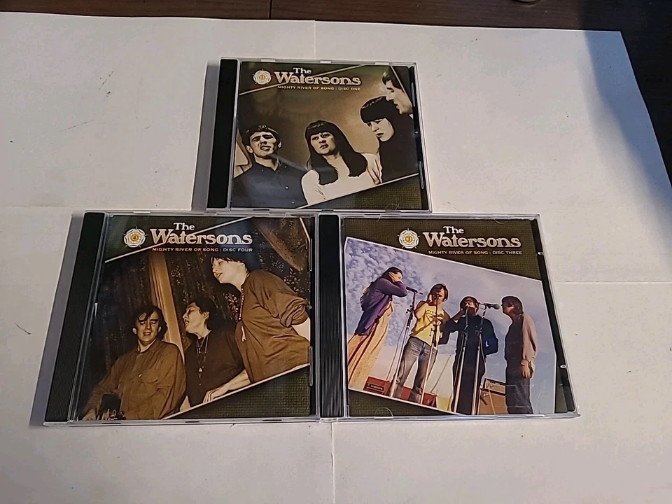 THE WATERSONS / 3 CD LOT FROM MIGHTY RIVER OF SONG FREE SHIPPING  Foto 1 de 4