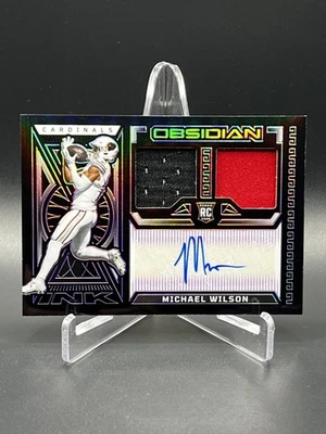 Michael Wilson 2023  Obsidian RPA INK #RJI-MWI  /75  AUTO Cardinals - Image 1 of 3