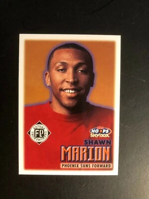 Tarjeta de baloncesto 1999 Rookie Shawn Marion Fleer/Skybox # 181 hecha en EE. UU. Foto 1 de 4