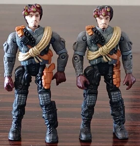 2003 Menge 2 The Corps Lanard Hiro Ghost Nomura Actionfiguren GI Joe KO - Bild 1 von 4