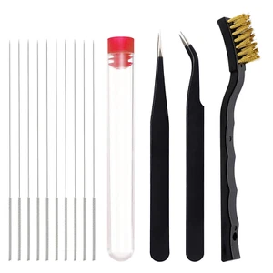 3D Printer Nozzle Cleaning Kit -13 Pieces 3D Print Nozzle Cleaner Tools 0.4Mm... - Picture 1 of 7