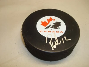 Patrick Marleau signed Team Canada Hockey Puck handsigniert 1C - Bild 1 von 2
