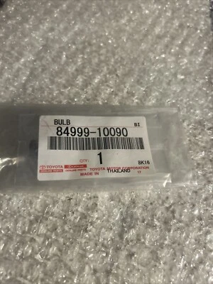 84999-10090 NUEVO ORIGINAL OEM TOYOTA CAMRY CRESSIDA COROLLA BOMBILLA INDICADORA Foto 1 de 2