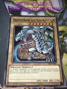 Yu Gi Oh Karte BLAUÄUGIGER WEISSER DRACHE SS02-FRA01 1.Auflage - Bild 1 von 1
