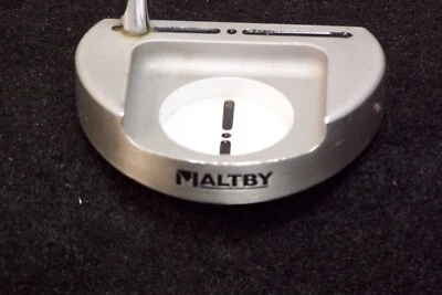 MALTBY "Inertia OB-1" milled-face (35") putter w/$30 Giannini oversize grip - Image 1 of 4