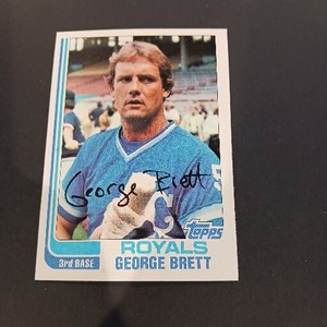 1982 Topps #200 GEORGE BRETT  Kansas City Royals