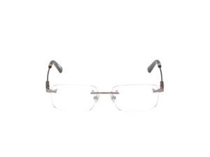 Timberland TB1786 020 Gray Metal Optical Eyeglasses Rimless Frame 52-17-145 1786 - Picture 1 of 5