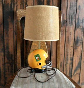 orig. 1973 University of OREGON DUCKS **Football Helmet Table Lamp**, RARE!!! - Picture 1 of 8