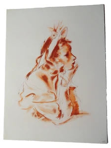 André Dignimont. Lithographie originale signée " Raymonde " 38x28 1946 - Foto 1 di 3