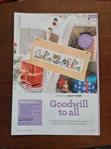 Nativity ABC Alphabet & Angel Stocking Cross Stitch Patterns, Pattern Only  - Picture 1 of 10