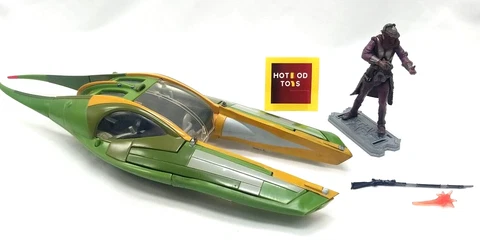 Zam Wesell Speeder with Figure Vintage 2002 Star Wars Hasbro Clones Cover