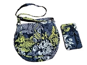 Vera Bradley Baroque Crossbody Purse (Adjustable Strap) & Coin Purse Set - Picture 1 of 19