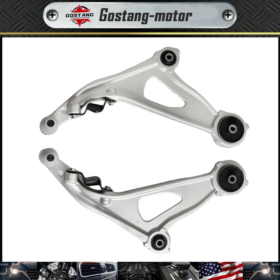 Brazos de control inferiores delanteros con rótulas para Nissan Pathfinder INFINITI QX60 2 piezas Foto 1 de 4