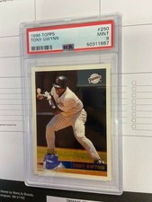 1996 Topps Tony Gwynn #250 PSA 9 MINT Padres Baseball Card