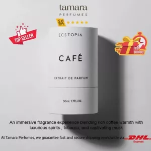 Ecstopia Café Extrait de Parfum 50ml Unisex - Kaffeeduft, Neu & Versiegelt, SCHNELLER VERSAND - Bild 1 von 4