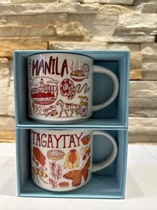 Starbucks MUG Tagaytay & Laguna MUG Been There series 2 Lot Brand New with SKU - Picture 1 of 5