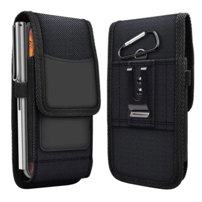 For Samsung Galaxy Z Fold 5 4 3 2 5G Case Nylon Belt Clip Holster Phone Pouch - Image 1 of 4