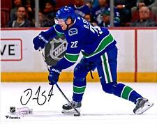 Daniel Sedin Vancouver Canucks Signed 8" x 10" Blue Jersey Shooting Photo