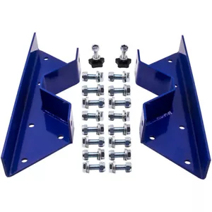 Rear C-notch Lowering Kit For Chevrolet C10 GMC C15 2WD 73-87 Powder Coated - Picture 1 of 12