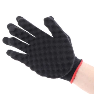 Men Hair Braider Twist Sponge Gloves African Hair Styling Fork CombUOLSJIUKSH H8 - Picture 1 of 15