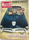PARIS MATCH n° 237 du 3 Octobre 1953 Salon de l'Auto 1954