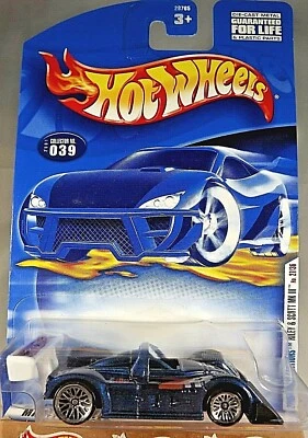 2001 Hot Wheels #39 First Editions RILEY & SCOTT MK III Blue wLrg/Sm LaceSp Vari - Image 1 of 4