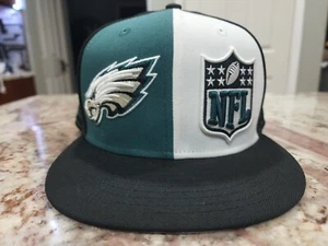 Men's New Era Green/Black Philadelphia Eagles 2023 Sideline 9FIFTY Snapback Hat - Picture 1 of 11