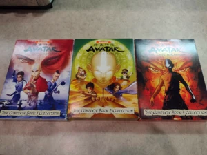 Nickelodeon AVATAR The Last Airbender DVD Set Complete Book Collection 1/2/3 - Picture 1 of 3