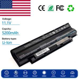 Battery for Dell 13R 3010-D520 N4010-148 N5010D-168 N5010D-148 P14E001 68DTP - Picture 1 of 6