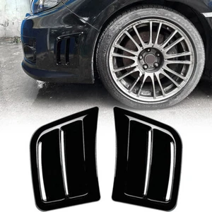 Pair Front Bumper Side Air Vent Cover Trim For 2008-2014 Subaru Impreza WRX STI - Picture 1 of 10