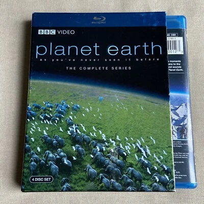 Planet Earth (1): Complete Series (Blu-ray 4-Disc Set Slipcover) BBC Documentary - Image 1 of 4