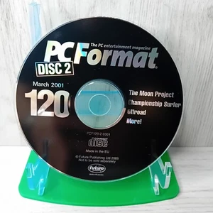 PC FORMAT DEMO 120 MARCH 2001 CD 2 PC CD ROM - RARE RETRO SOFTWARE - Picture 1 of 2