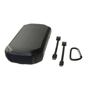 Power Bank 20000mAh (74Wh) z panelem solarnym 1W, S20000C - Zdjęcie 1 z 7