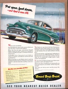 1951 BUICK Original Vintage Auto Promo Ad - Picture 1 of 1
