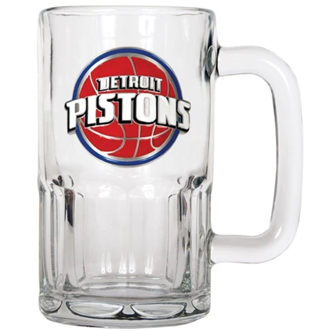 DETROIT PISTONS MACHO BEER MUG--20 OUNCE Cover