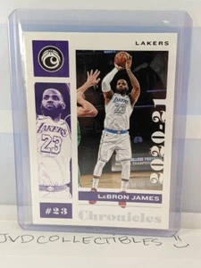Lebron James Base Chronicles 2020-21 Panini Chronicles Basketball NBA Card - Picture 1 of 3
