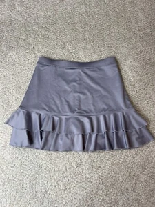 Lil Mi Little Miss Tennis Pink And Gray Pleated Ruffle Tennis Skorts Lot Of 2 XL - Picture 1 of 16