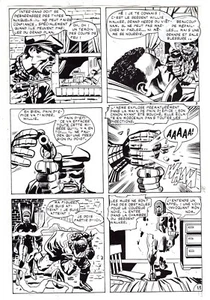 ORION LE SKIEUR DE LA MORT   PLANCHE DE MONTAGE AREDIT  PIECE UNIQUE PAGE 13 - Picture 1 of 1