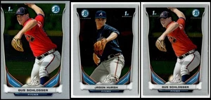 2014 Bowman Chrome Prospects Atlanta Braves (3) Card Lot - GOING, GOING… ALMO... - Picture 1 of 2
