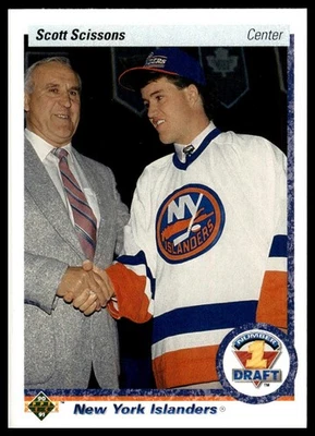 1990-91 Upper Deck #357 Scott Scissons RC - Image 1 of 2