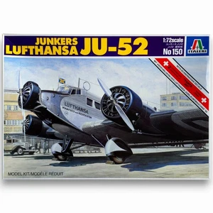 1986 Italeri Junkers Lufthansa Ju-521:72 Scale Kit #150 ☆New 100% Complete Model - Picture 1 of 12