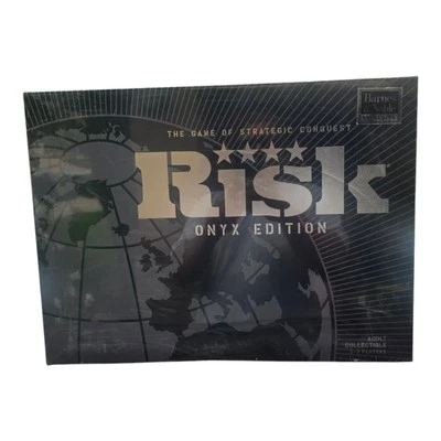 Risk Onyx Edition Board Game 2009 Parker Brothers Brand New  - Image 1 of 3