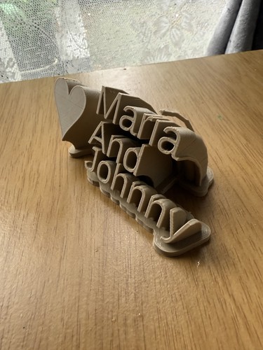 3D Printed name Plate | eBay UK