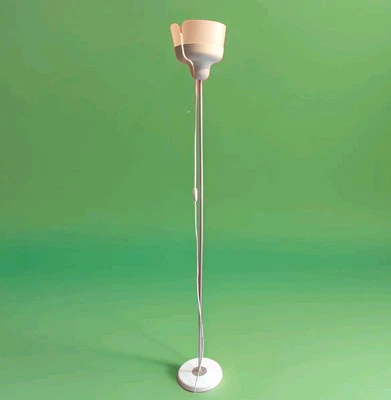 Vintage IKEA FINAL floor lamp - Matte silver and white - Image 1 of 4