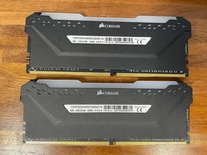 CORSAIR Vengeance RGB PRO 32GB (2x16GB) 3200MHz DDR4 RAM (CMW32GX4M2C3200C16) - Picture 1 of 2